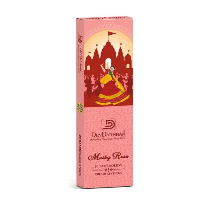 Musky-Rose-Bambooless-Incense-Sticks-DevDarshan